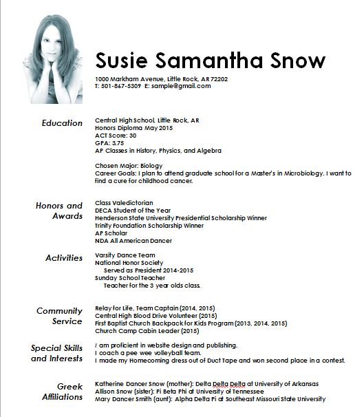 Sample Recruitment Resume 2